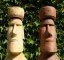 Socha ,,moai,,