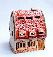 Domeček na čajovou svíčku