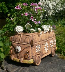 ,,Hippie van,, květináč