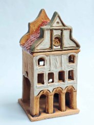 Domeček - lampa na svíčku