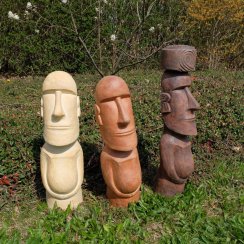 Malý ,,moai,, socha