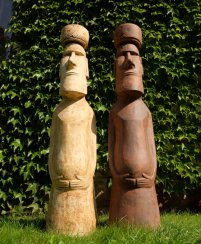 Socha ,,moai,,